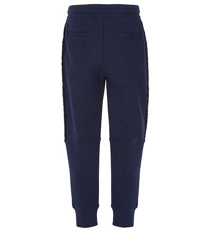 Emporio Armani Byxor - Marinblå m. Velour