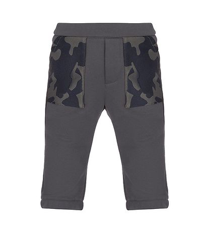 Emporio Armani Sweatset - Anthrazitgrau m. Camouflage