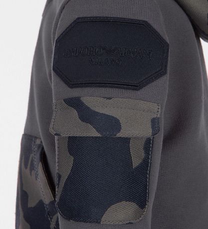 Emporio Armani Sweatset - Anthrazitgrau m. Camouflage