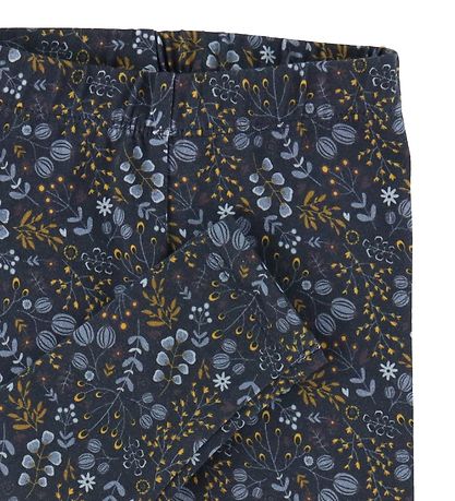 Smallstuff Leggings - Flower Nótt - Dark Blue