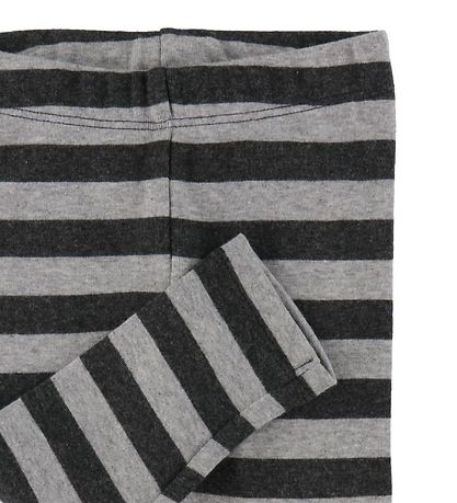 Smallstuff Leggings - Gestreift - Grey/Anthrazit