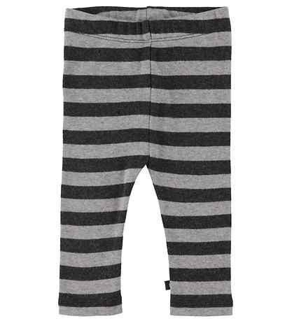 Smallstuff Leggings - Gestreift - Grey/Anthrazit