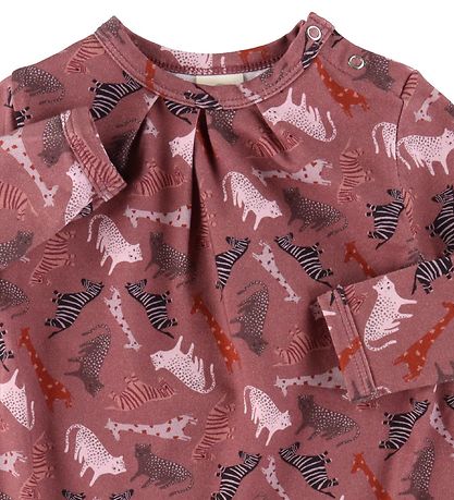 Smallstuff Kleid - Safari - Rasberry