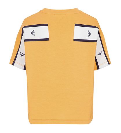 Emporio Armani T-paita - Keltainen, Valkoinen
