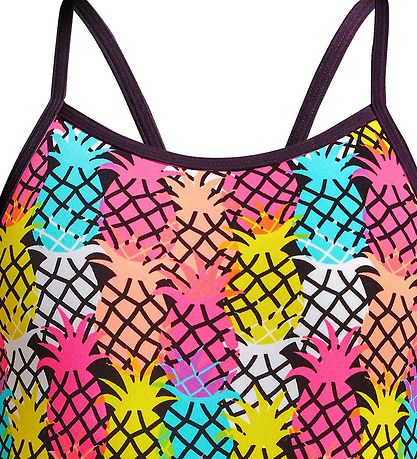 Funkita Badeanzug - UV50+ - Strap - Pino Punch m. Ananas