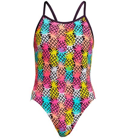 Funkita Badeanzug - UV50+ - Strap - Pino Punch m. Ananas