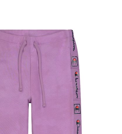 Champion Fashion Sweatpants - Elastic Cuff - Purple