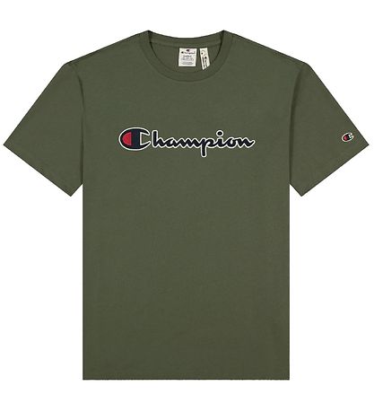Champion Fashion T-shirt - Green w. Logo