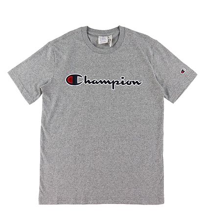 Champion Fashion T-shirt - Grey w. Logo