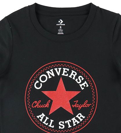 Converse T-shirt - Black w. Logo