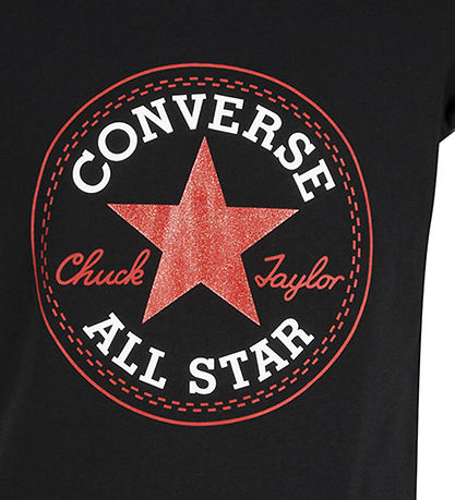 Converse T-shirt - Black w. Logo