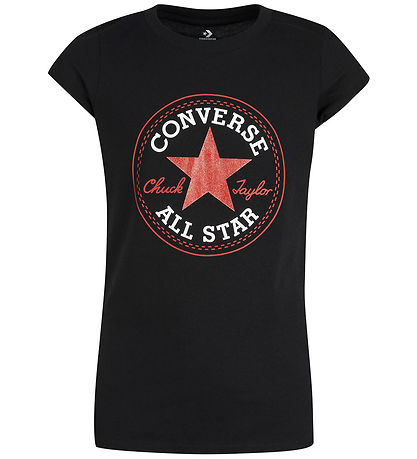 Converse T-shirt - Black w. Logo