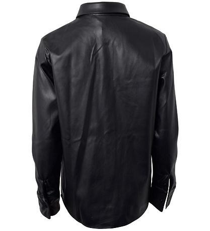 Hound Bluse - PU - Schwarz