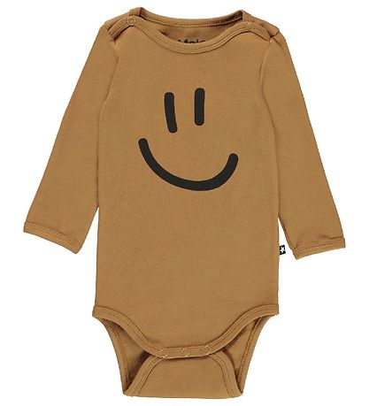 Molo Romper l/s - Foss - Aards