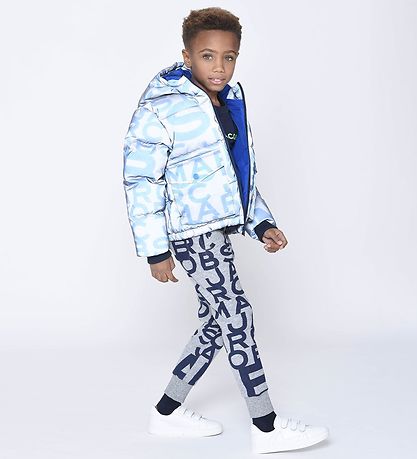 Little Marc Jacobs Sweatpants - Cosmic Nature - Grey Melange w.