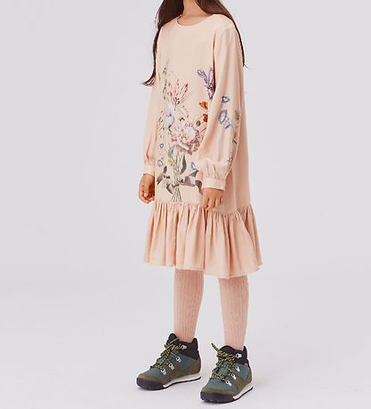 Molo Tights - Glitter Rib - Fluffy Rose