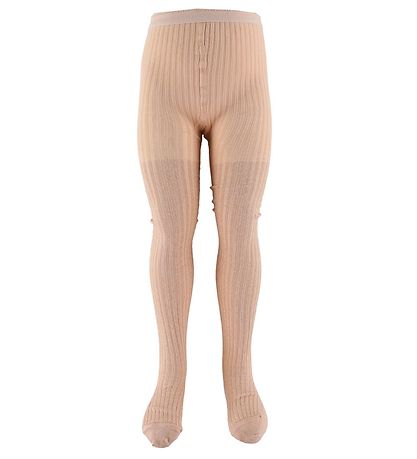 Molo Tights - Glitter Rib - Fluffy Rose