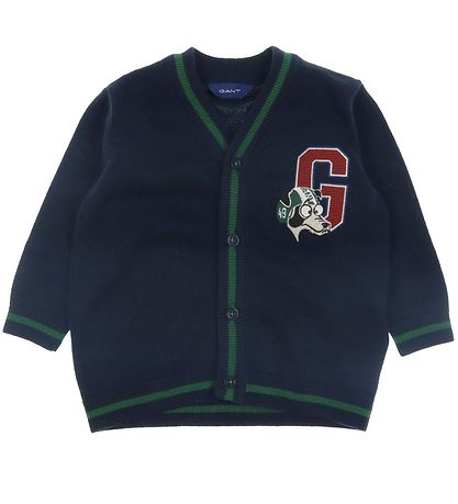 GANT Cardigan - Prjónað - Hins vegar - Evening Blue