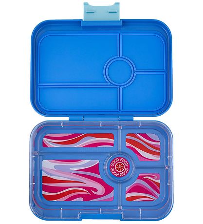 Yumbox Lunchbox w. 5 Rooms - Bento Tapas - True Blue Groovy