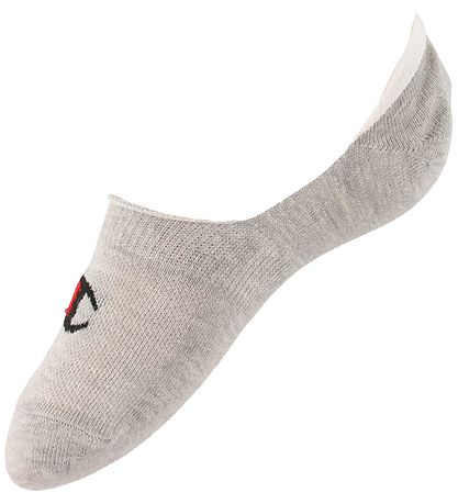 Champion Socks - Footie - 6-Pack - White/Grey/Black