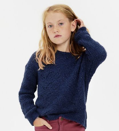 The New Bluse - Diva - Strick - Mood Indigo