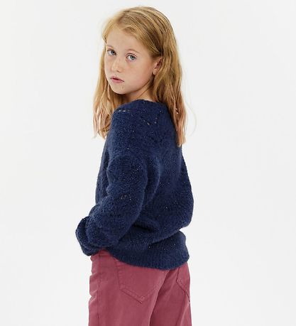 The New Bluse - Diva - Strick - Mood Indigo