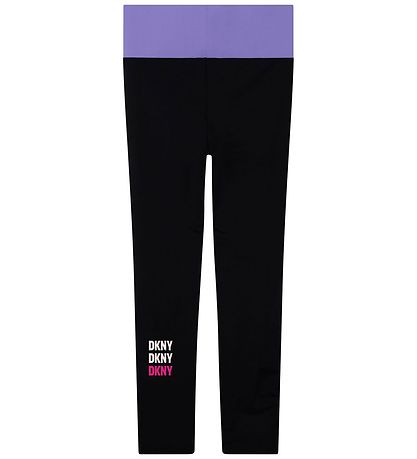DKNY Leggings - Rose Peps/Svart