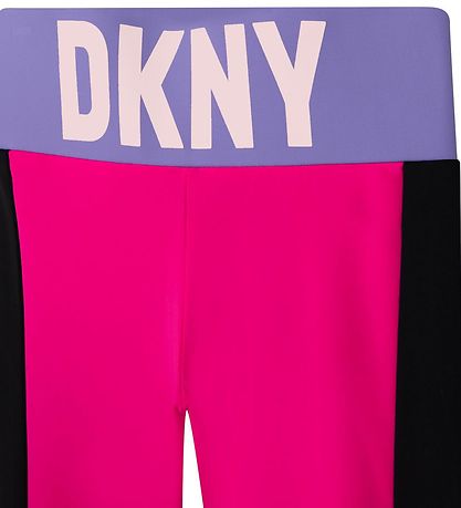 DKNY Leggings - Rose Peps/Svart