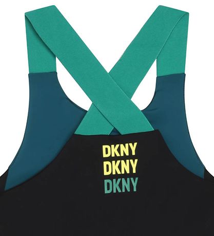 DKNY Trainingstop - Petrolblau/Schwarz
