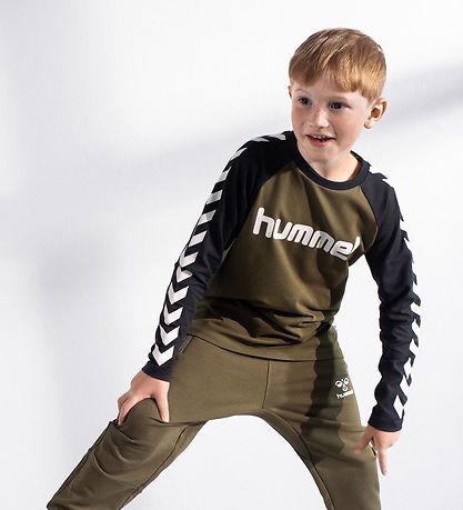 Hummel Blouse - hmlBoys - Dark Olive