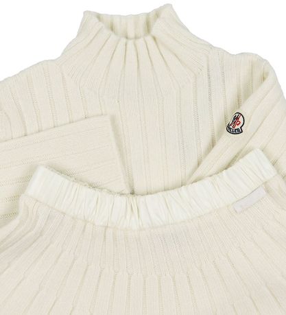 Moncler Set - Bluse/Rock - Wolle - Natural