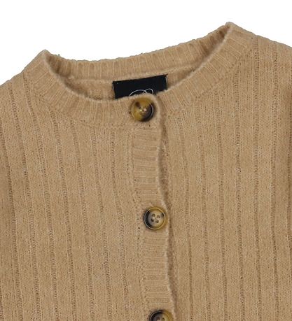 Sofie Schnoor Cardigan - Prjónað - Camel Melange