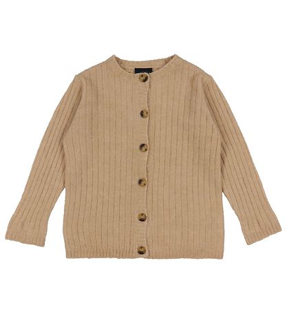 Sofie Schnoor Cardigan - Prjónað - Camel Melange