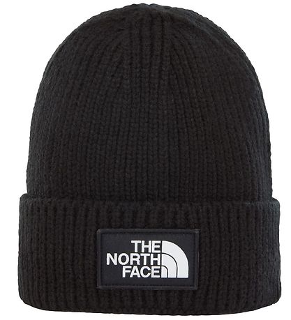 The North Face Beanie - Knitted - Logo Box Cuffed - Black