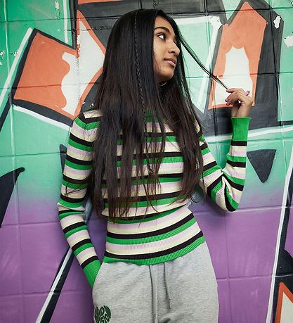 Hound Blouse - Rib - Knitted - Multicolour Striped