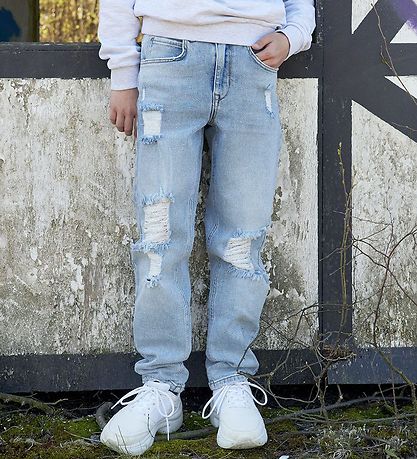 Hound Jeans - Weit - Light Blue Denim
