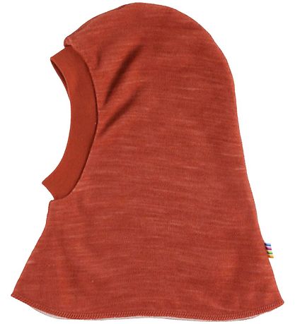 Joha Balaclava - Wool/Bamboo - 2-layer - Red