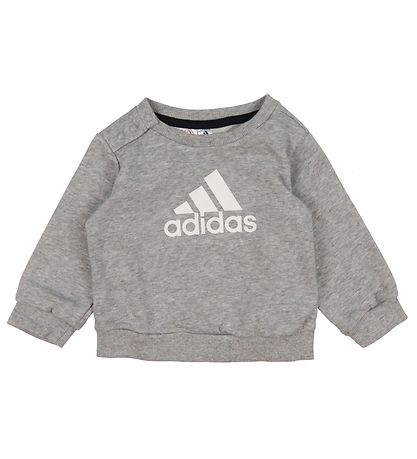 adidas Performance Sweat Set - Sweatshirt/Sweatpants - Gray