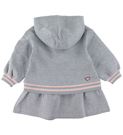 Emporio Armani Klänning - Gråmelerad m. Rosa