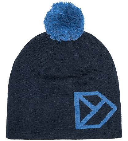 Didriksons Knitted Beanie - Dropi - Navy