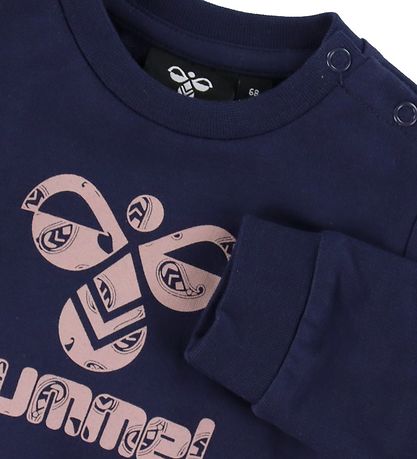 Hummel Sweatshirt - hmlCitrus - Navy