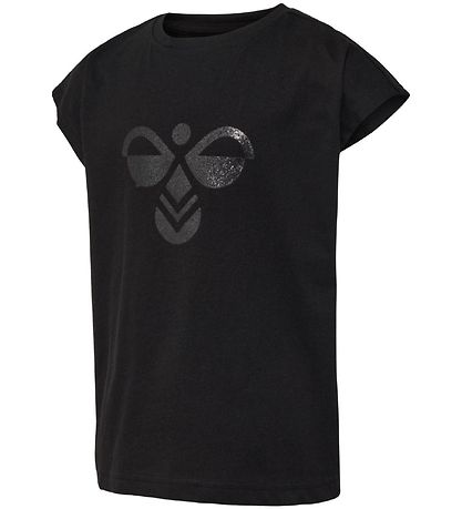 Hummel Stuttermabolur - hmlDiez - Black