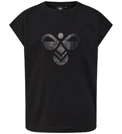 Hummel Stuttermabolur - hmlDiez - Black