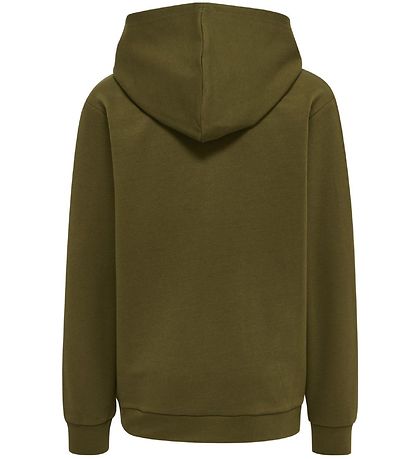 Hummel Hoodie - hmlCuatro - Dark Olive