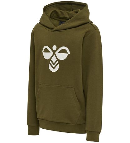 Hummel Hoodie - hmlCuatro - Dark Olive