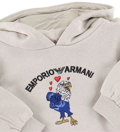 Emporio Armani Joggingkjóll - Silfur Cloud M. Örn