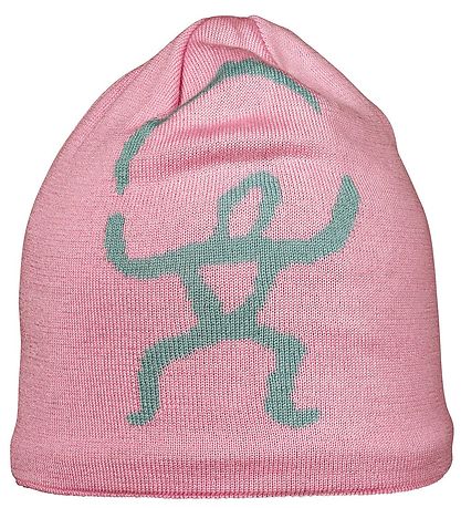 Isbjrn of Sweden Beanie - Wool/Acrylic - Hawk - Frozen Pink