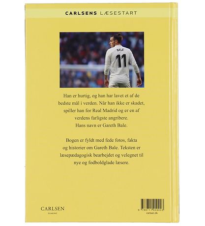Forlaget Carlsen Book - Read With the Football Stars - Gareth Ba