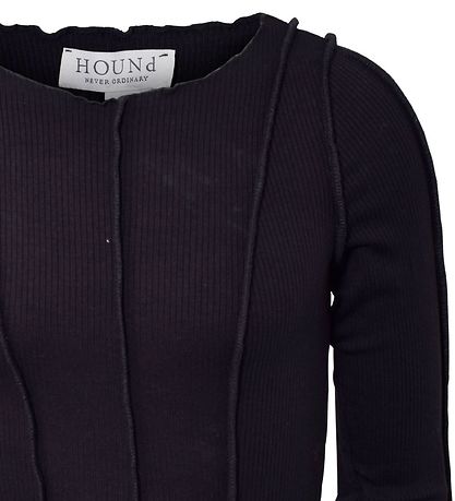 Hound Blouse - Fitted - Black