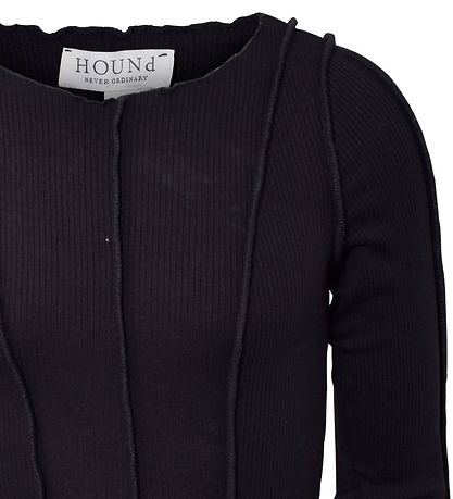 Hound -Bluse - Tailliert - Schwarz